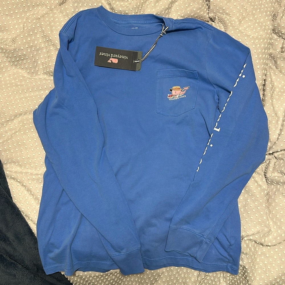 NWT Vineyard Vines Lobster bake long sleeved tee